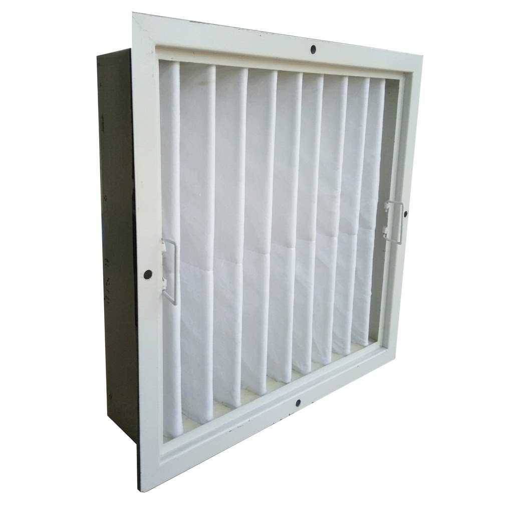 FINO FILTERTECH fine filter F5 F7 with pleated synthetic media and HDPE net